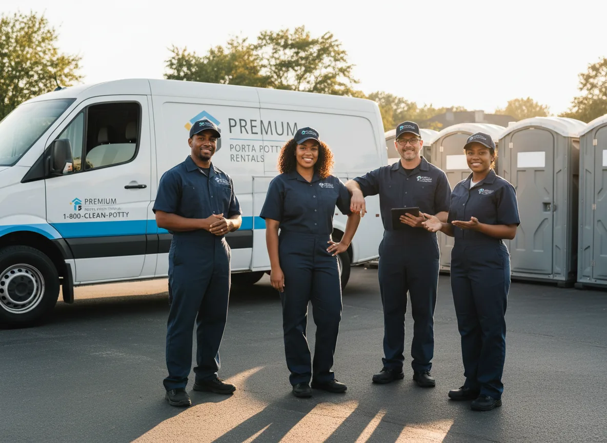 VIP Portable Toilets company in Dewitt, IL